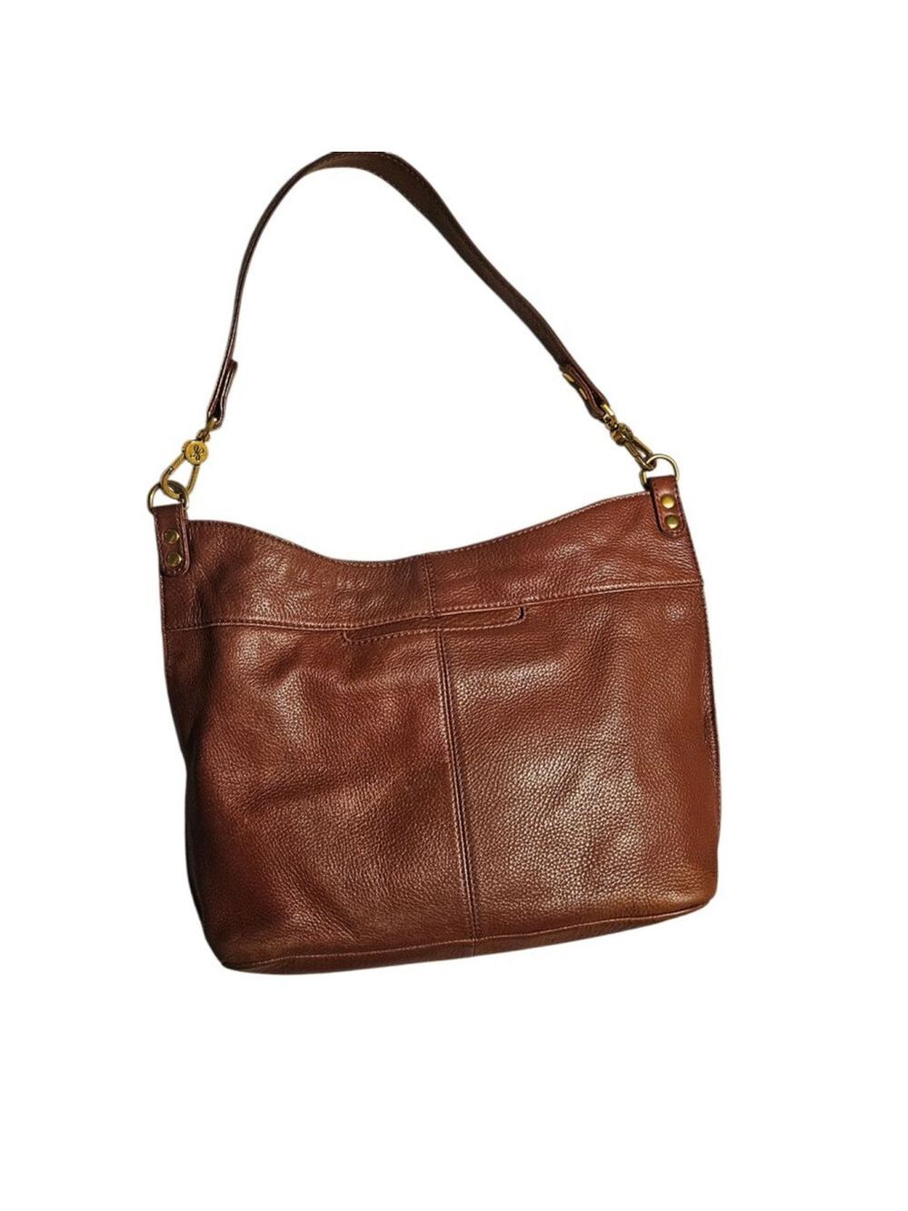 Hobo Brown Leather Shoulder Bag One Size - Picture 16 of 16